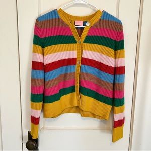Ban.do Striped Knit Cardigan